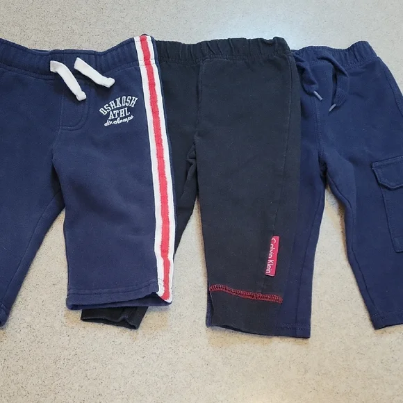 Carter's 36 piece lot of pants, jammies, onsies and more!